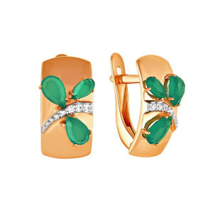 Серьги 2109308 1 8 1 (Au 585)