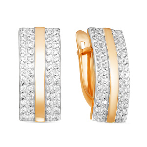 Серьги 122076 (Au 585)