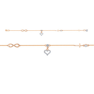 Браслет 7705178 (Au 585)