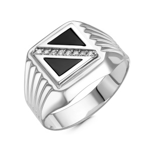 Кольцо с040585 (Ag 925)