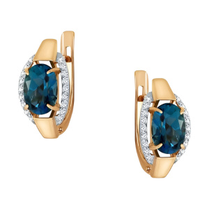 Серьги 02-3-495-1101-011 (Au 585)