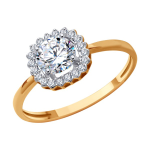 Кольцо 019190 (Au 585)