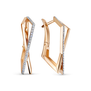 Серьги 3920-210 (Au 585)